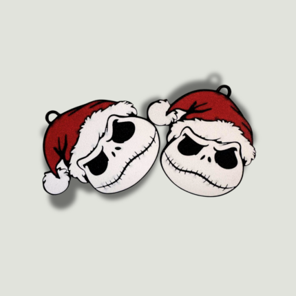 Χριστουγεννιάτικα Στολίδια Jack Skellington – Nightmare Before Christmas (Σετ 2τμχ)